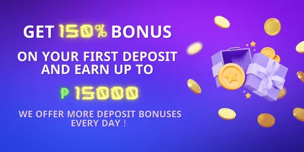 Promotion banner highlighting daily reload coupons and cashback drops for regular players